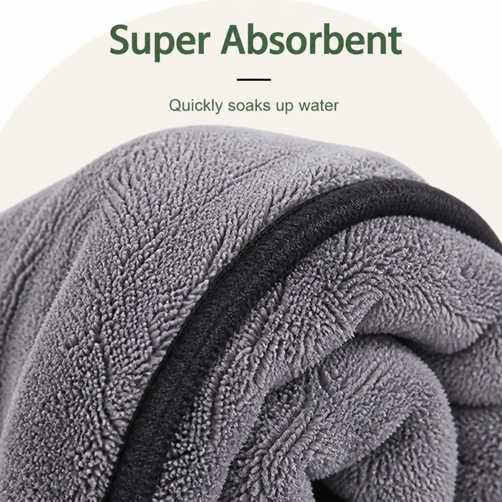 DogBedHouse Microfiber Super-Absorbent Quick-Dry Dog Towel