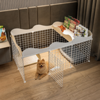 DogBedHouse Modular DIY & Integrated Toilet Dog Kennel