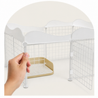DogBedHouse Modular DIY & Integrated Toilet Dog Kennel