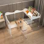 DogBedHouse Modular DIY & Integrated Toilet Dog Kennel