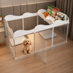 DogBedHouse Modular DIY & Integrated Toilet Dog Kennel