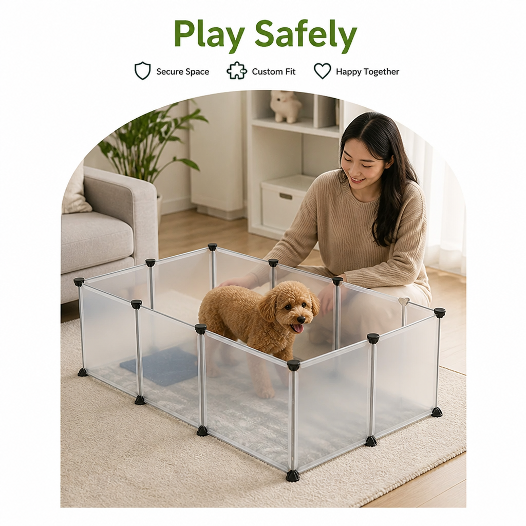 DogBedHouse Modular Foldable Playpen (For Small Pets)