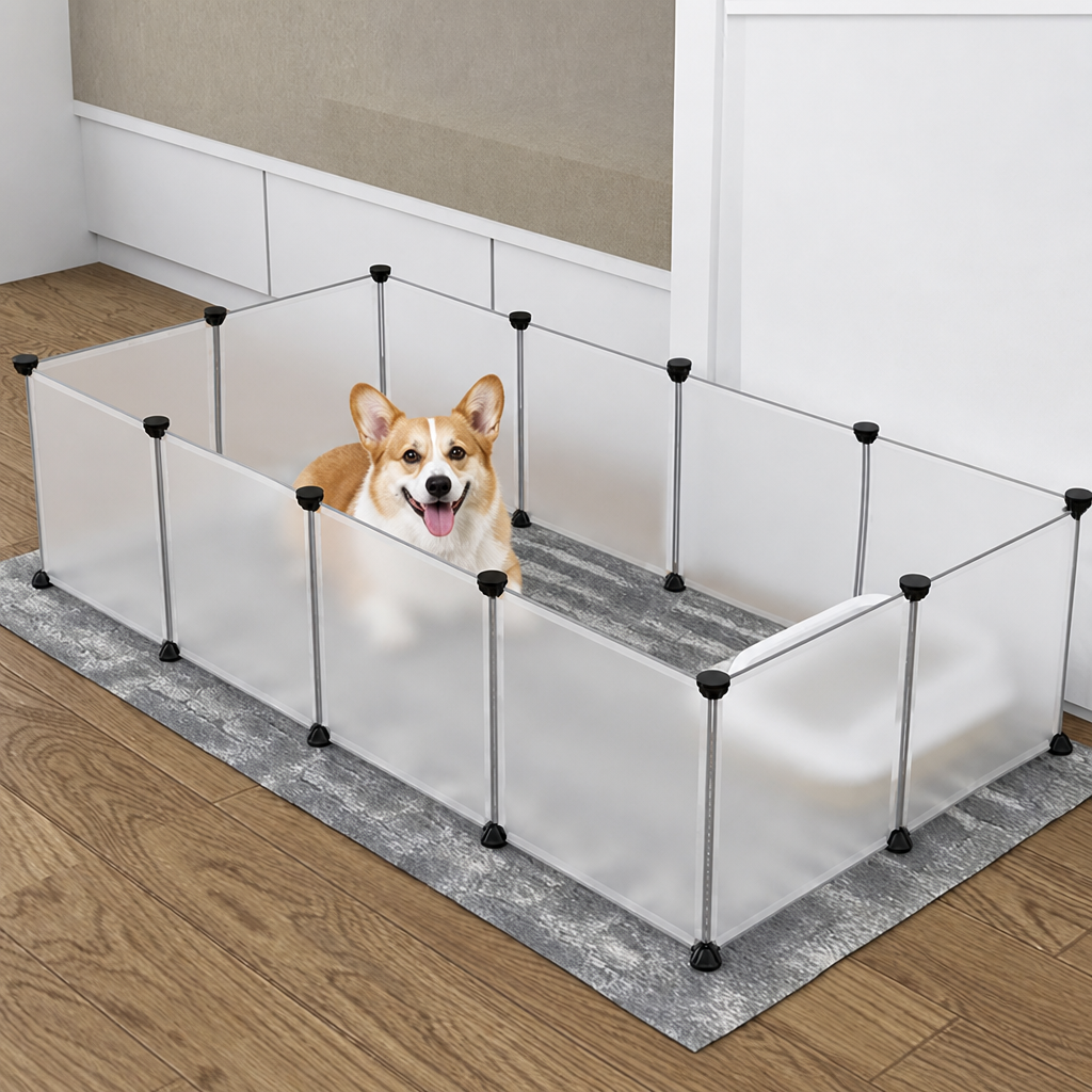DogBedHouse Modular Foldable & Portable Pet Playpen