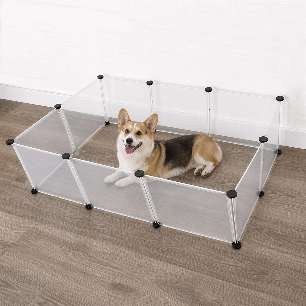 DogBedHouse Modular Foldable & Portable Pet Playpen