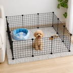DogBedHouse Modular Wire Mesh Playpen