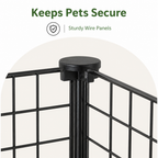 DogBedHouse Modular Wire Mesh Playpen
