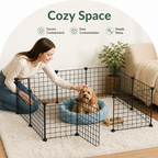 DogBedHouse Modular Wire Mesh Playpen