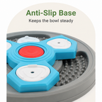 DogBedHouse Multi-Layer Puzzle & Anti-Slip Slow Feeder Bowl