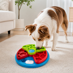 DogBedHouse Multi-Layer Puzzle & Anti-Slip Slow Feeder Bowl