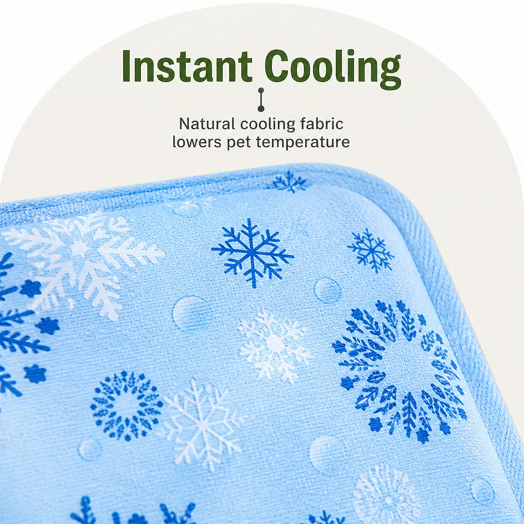 DogBedHouse Natural Cooling & Portable Pet Mat (Indoor/Outdoor)