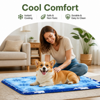 DogBedHouse Natural Cooling & Portable Pet Mat (Indoor/Outdoor)