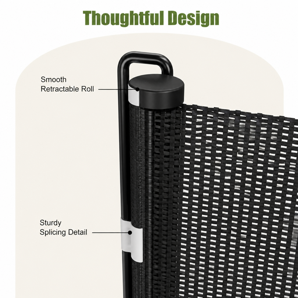 DogBedHouse No-Drill Retractable & Foldable Safety Gate (Up To 49 In)