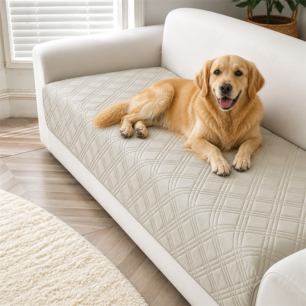 DogBedHouse Non-Slip Hair-Resistant & Scratch-Resistant Sofa Seat Cover