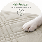 DogBedHouse Non-Slip Hair-Resistant & Scratch-Resistant Sofa Seat Cover