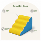 DogBedHouse Non-Slip Lightweight & Portable Dog Stairs (3-5 Steps)