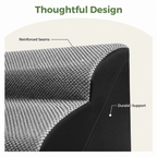 DogBedHouse Non-Slip Memory Foam Pet Ramp (Foldable, Washable)