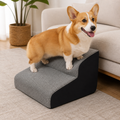 DogBedHouse Non-Slip Memory Foam Pet Ramp (Foldable, Washable)