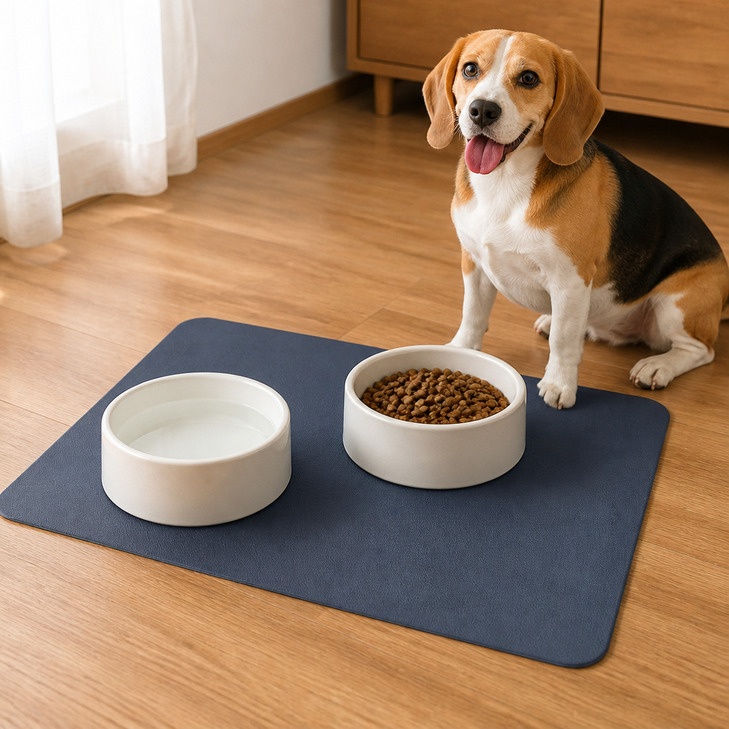 DogBedHouse Non-Slip & Waterproof Personalized Feeding Mat
