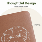 DogBedHouse Non-Slip & Waterproof Personalized Feeding Mat