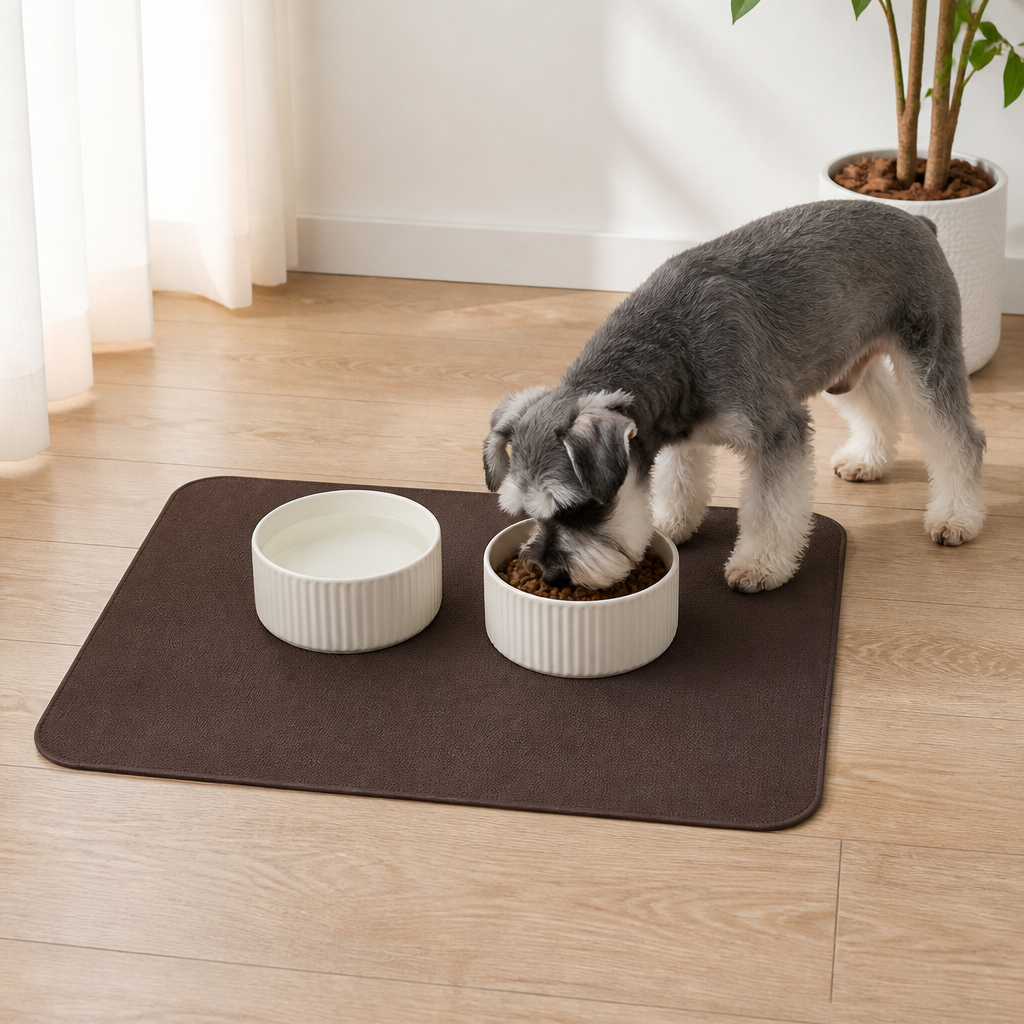 DogBedHouse Non-Slip & Waterproof Personalized Feeding Mat