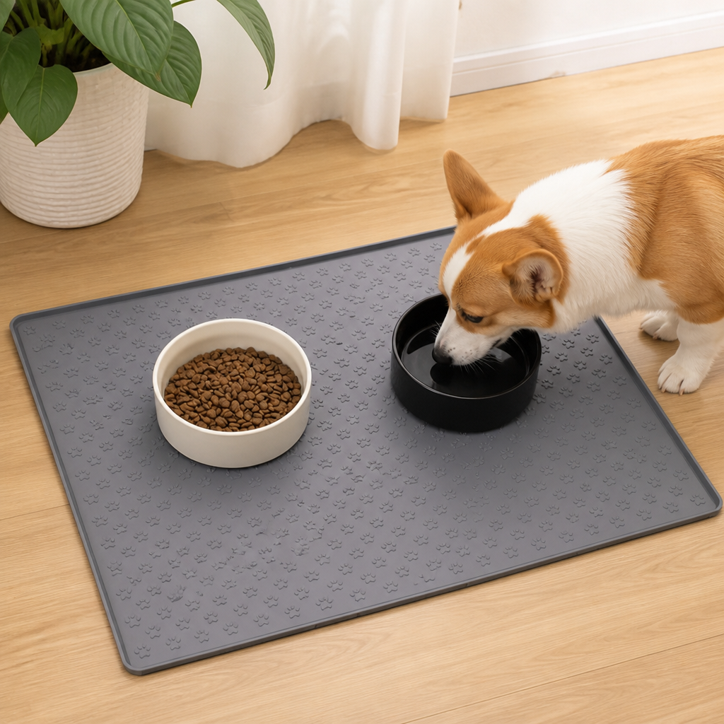 DogBedHouse Non-Slip & Waterproof Silicone Feeding Mat