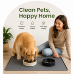 DogBedHouse Non-Slip & Waterproof Silicone Feeding Mat