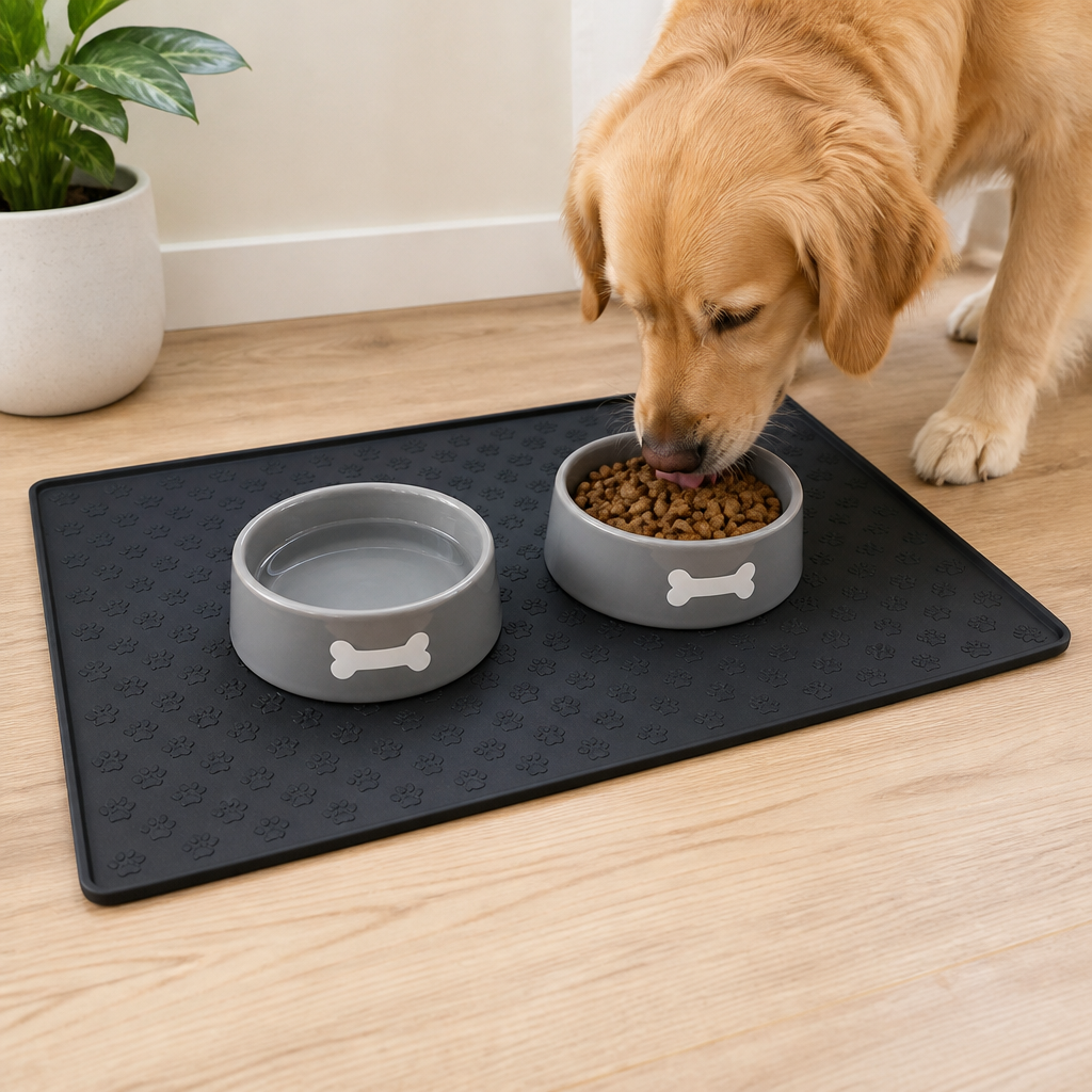 DogBedHouse Non-Slip & Waterproof Silicone Feeding Mat