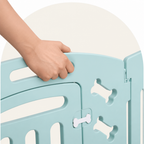 DogBedHouse Non-Toxic Recycled HDPE & Lockable Dog Playpen