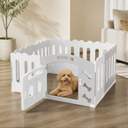 DogBedHouse Non-Toxic Recycled HDPE & Lockable Dog Playpen