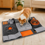 DogBedHouse Nose-Work & Slow-Feeding Snuffle Mat (Machine Washable)