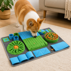 DogBedHouse Nose-Work & Slow-Feeding Snuffle Mat (Machine Washable)