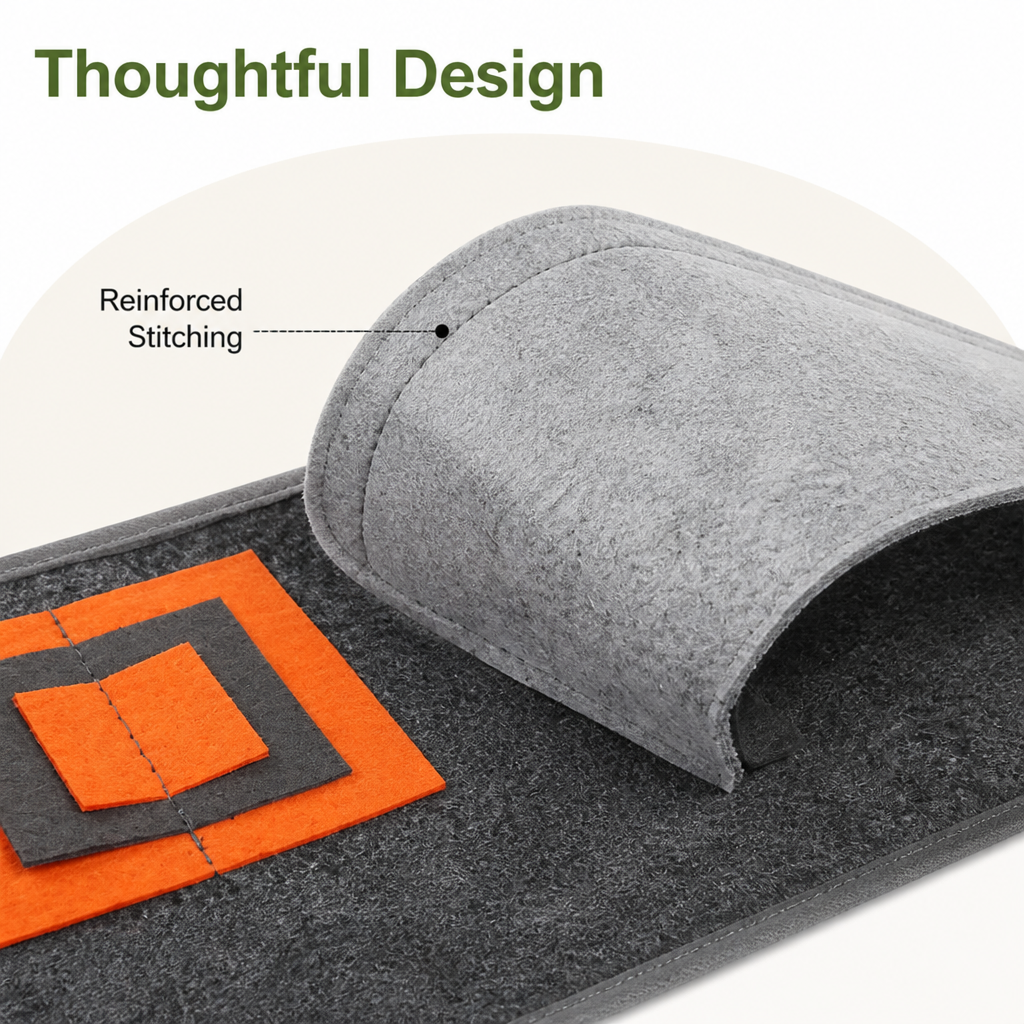 DogBedHouse Nose-Work & Slow-Feeding Snuffle Mat (Machine Washable)