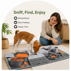DogBedHouse Nose-Work & Slow-Feeding Snuffle Mat (Machine Washable)