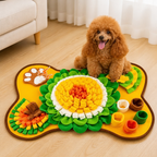 DogBedHouse Nose-Work & Slow-Feeding Snuffle Mat (Machine Washable)