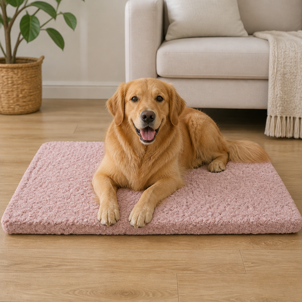 DogBedHouse Orthopedic 3D Foam & Waterproof Dog Bed (Removable Cover)