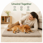 DogBedHouse Orthopedic 3D Foam & Waterproof Dog Bed (Removable Cover)