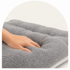 DogBedHouse Orthopedic Cloud-Like Reversible Dog Bed (Machine Washable Cover)