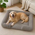 DogBedHouse Orthopedic Memory Foam Bolster Bed (Waterproof Removable Cover)