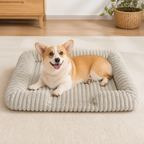 DogBedHouse Orthopedic Memory Foam Bolster Bed (Waterproof Removable Cover)
