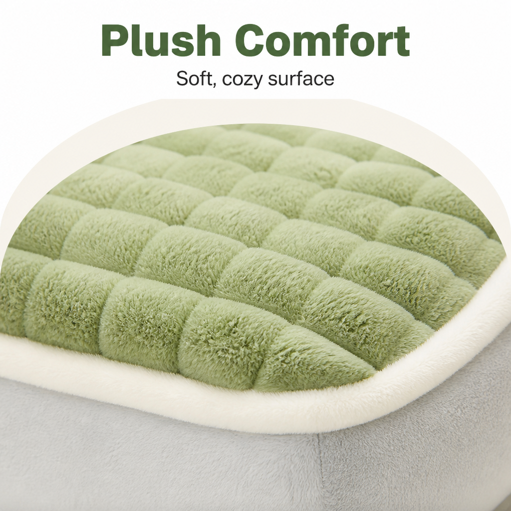 DogBedHouse Orthopedic Memory Foam Dog Bed (Removable Washable Cover)