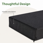 DogBedHouse Orthopedic Memory Foam Dog Bed (Waterproof Washable Cover)
