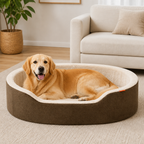 DogBedHouse Orthopedic & Waterproof Bolster Bed