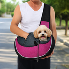 DogBedHouse Oxford Fabric & Safety Harness Sling Carrier