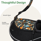 DogBedHouse Oxford Fabric & Safety Harness Sling Carrier