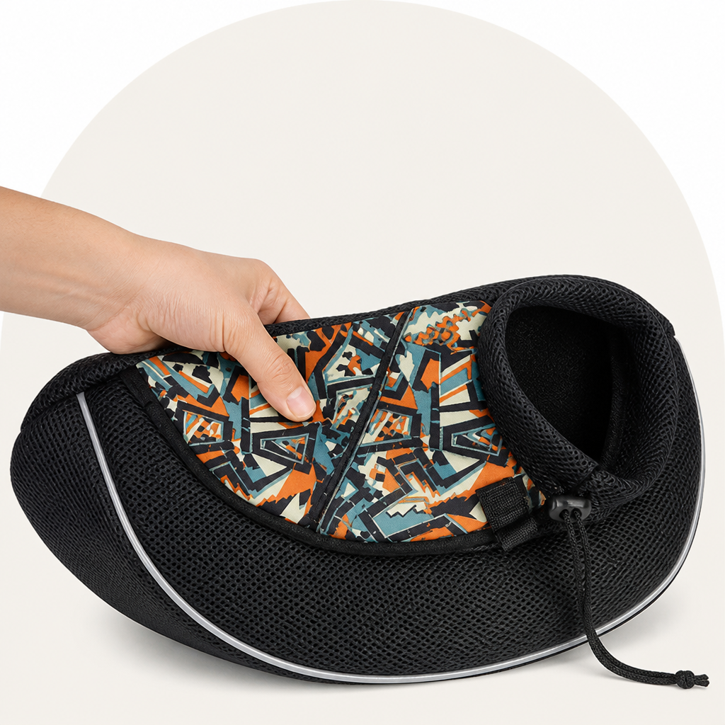 DogBedHouse Oxford Fabric & Safety Harness Sling Carrier