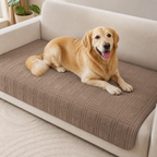 DogBedHouse Plaid Water-Repellent & Non-Slip Sofa Seat Cover