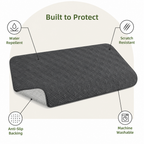 DogBedHouse Plaid Water-Repellent & Non-Slip Sofa Seat Cover