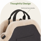 DogBedHouse Plush & Anti-Slip Travel Carrier