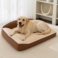 DogBedHouse Plush Bolster & Washable Dog Sofa Bed