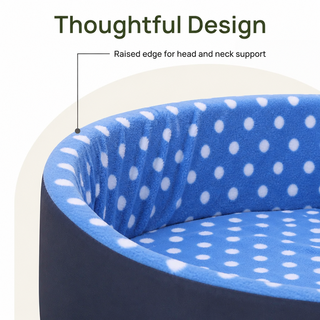 DogBedHouse Plush Breathable & Washable Dog Bed Mat